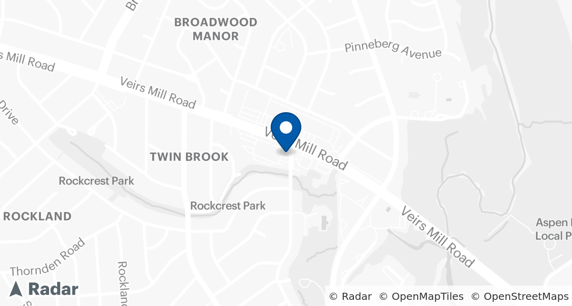 Map of Dairy Queen Location:: 2019 Veirs Mill Rd, Rockville, MD, 20851-1824
